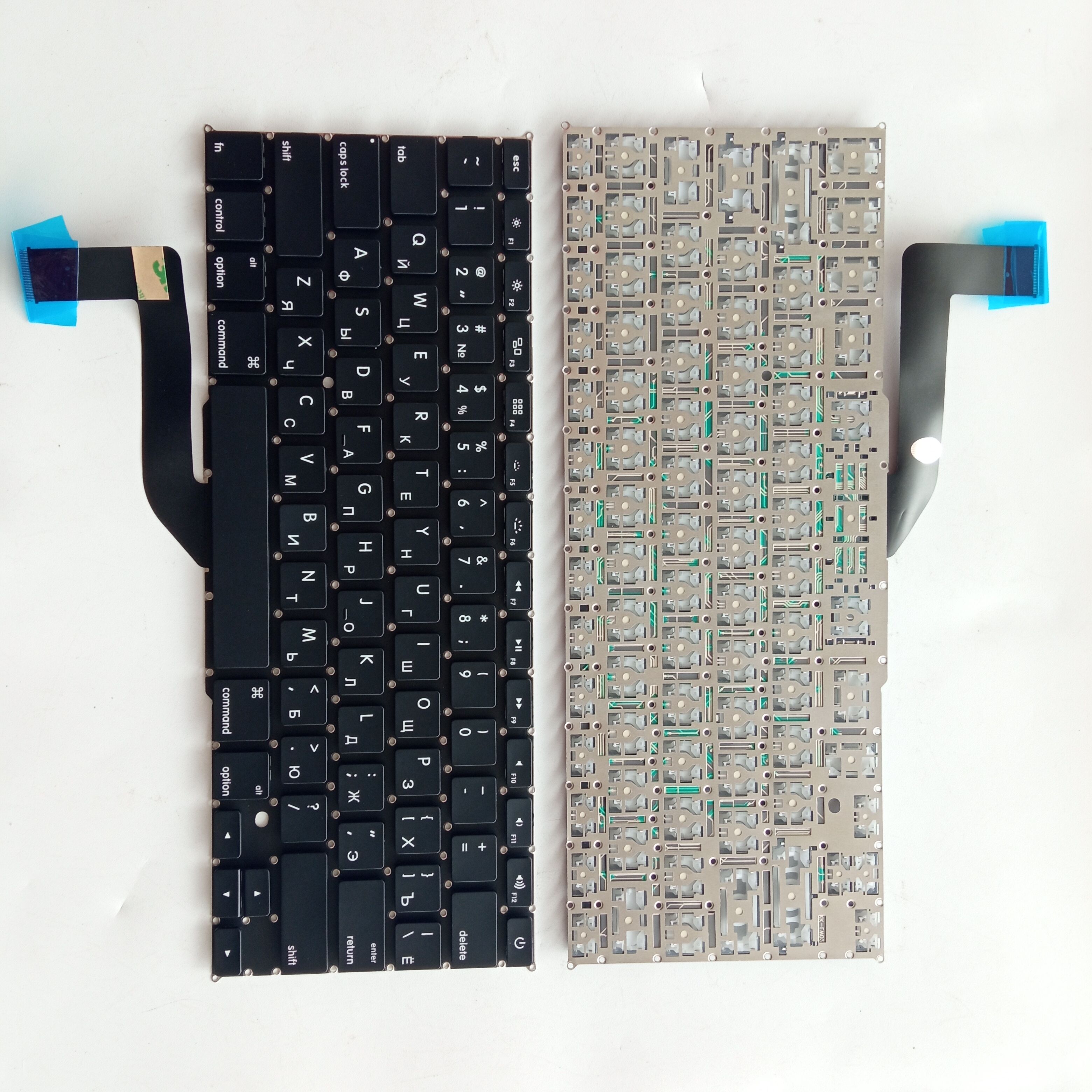Picture of New Replacement Laptop Keyboard For APPLE A1398 small carriage return BLACK RU Layout